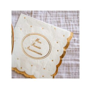 Alternative view of MON PREMIER ANNIVERSAIRE — Lot de 16 Serviettes Papier 33 cm