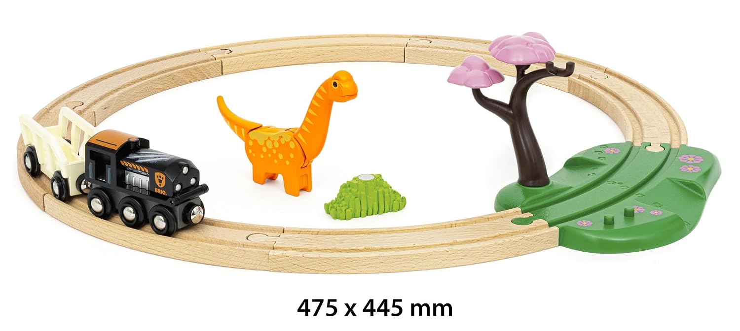 BRIO World — Coffret Circuit Dinosaure 12 pièces – Image 5
