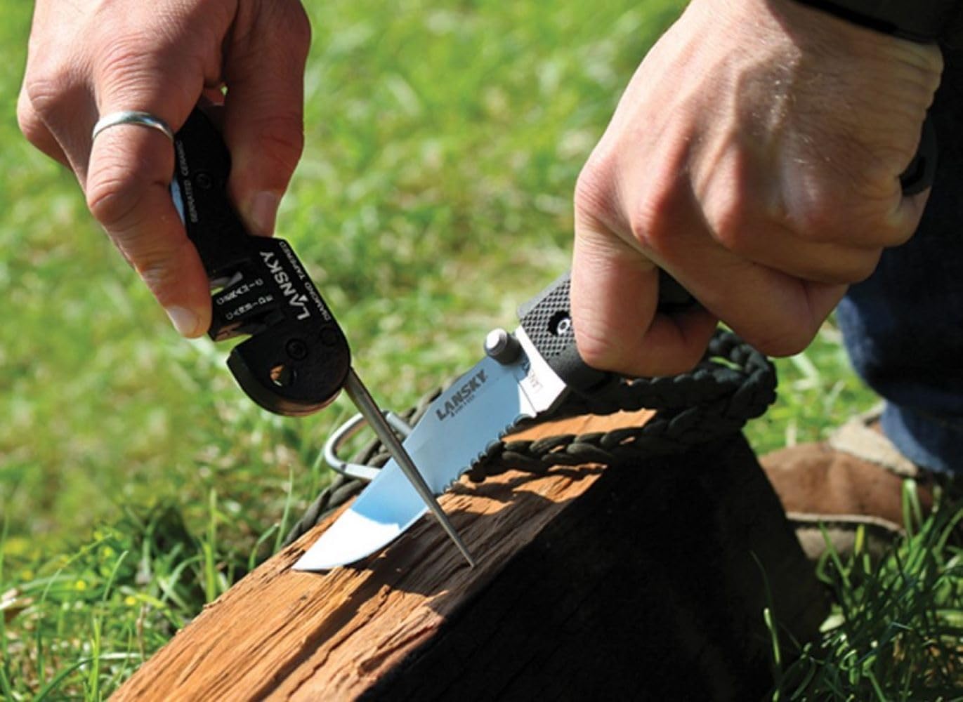 LANSKY BladeMedic — Aiguiseur de poche 4 en 1 10 cm – Image 7