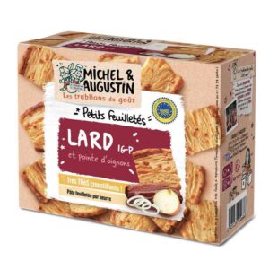 MICHEL ET AUGUSTIN — Biscuits apéritifs feuilletés chèvre AOP 80 g