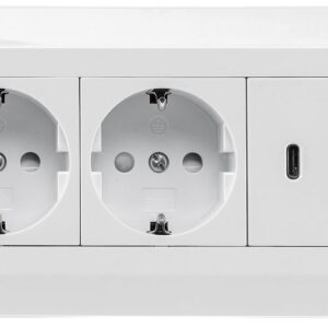 Alternative view of CHILITEC — Bloc multiprise d'angle 2 prises USB-A USB-C PD