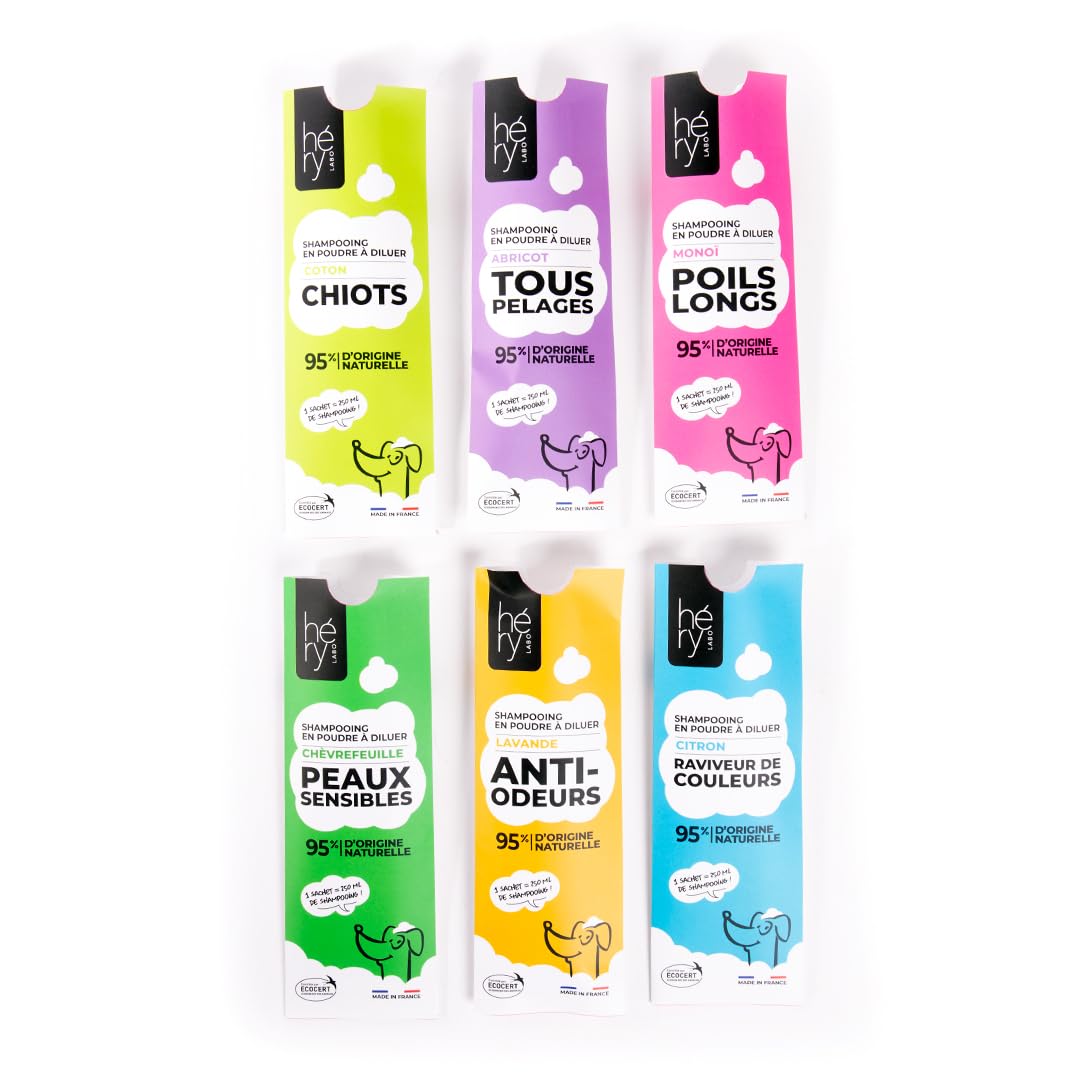 HÉRY — Shampooing Poudre Raviveur de Couleurs Chien 250ml – Image 6