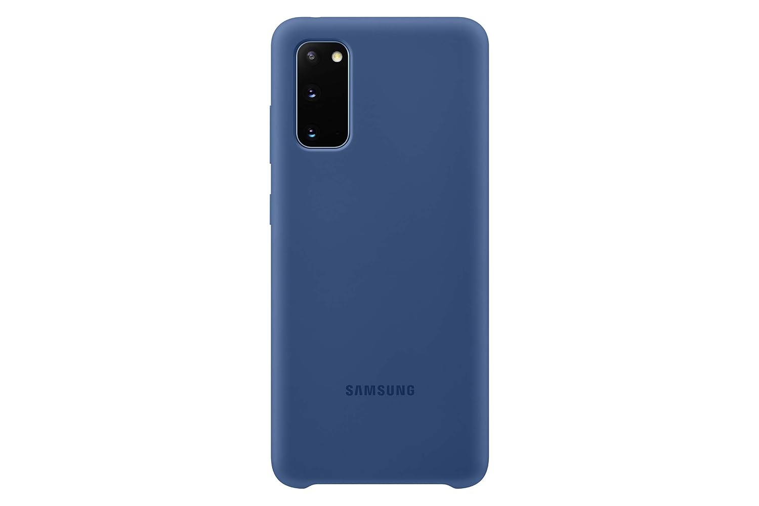 SAMSUNG — Coque silicone pour Galaxy S20+ bleu marine