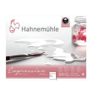 HAHNEMUHLE — Bloc d'aquarelle blanc taille L