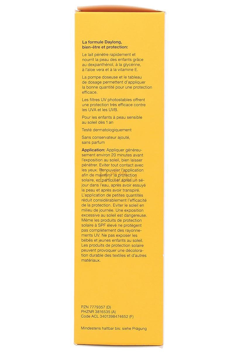 DAYLONG Kids — Lait Solaire Liposomal SPF 50+ 150 ml – Image 3