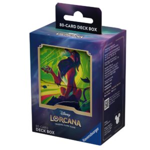 Alternative view of RAVENSBURGER Disney Lorcana — Boîte de rangement de deck Scar