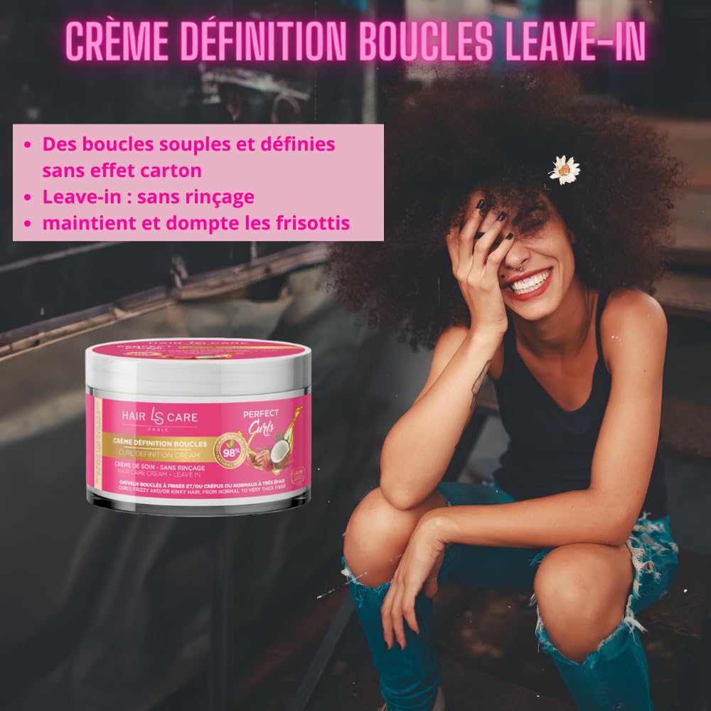 LAURA SIM'S Perfect Curls — Crème leave-in boucles 250 ml – Image 5