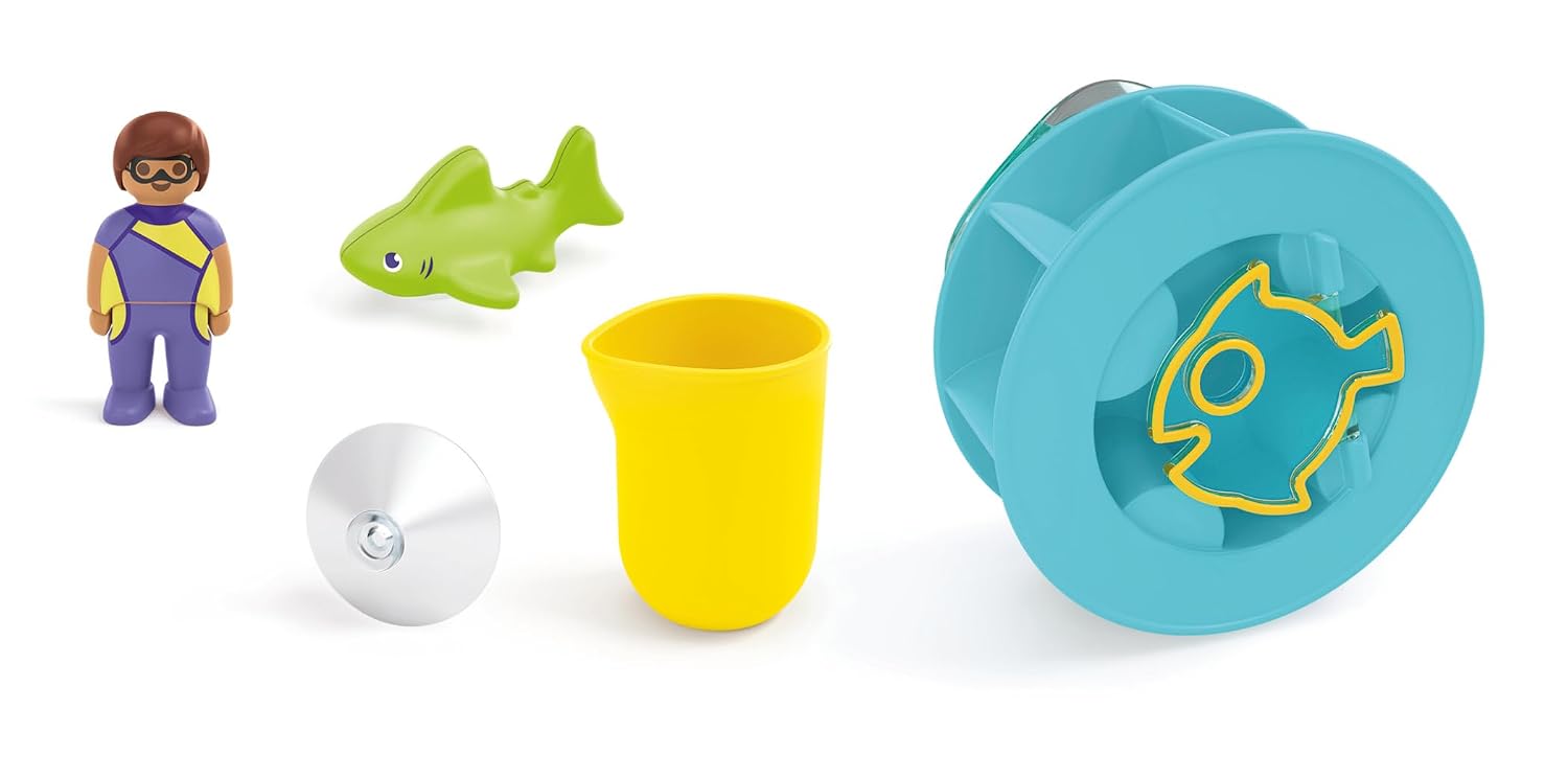 PLAYMOBIL Junior Aqua — Roue Aquatique avec bébé requin – Image 36