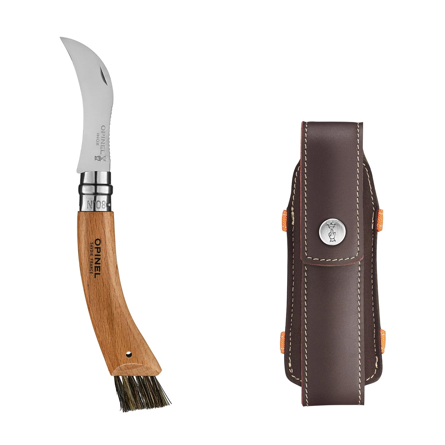 OPINEL N°08 — Couteau à Champignons lame courbée 8 cm – Image 11