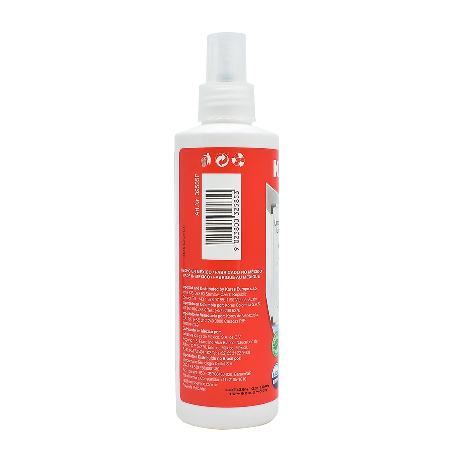KORES — Nettoyant tableau blanc spray 250 ml agrume – Image 8