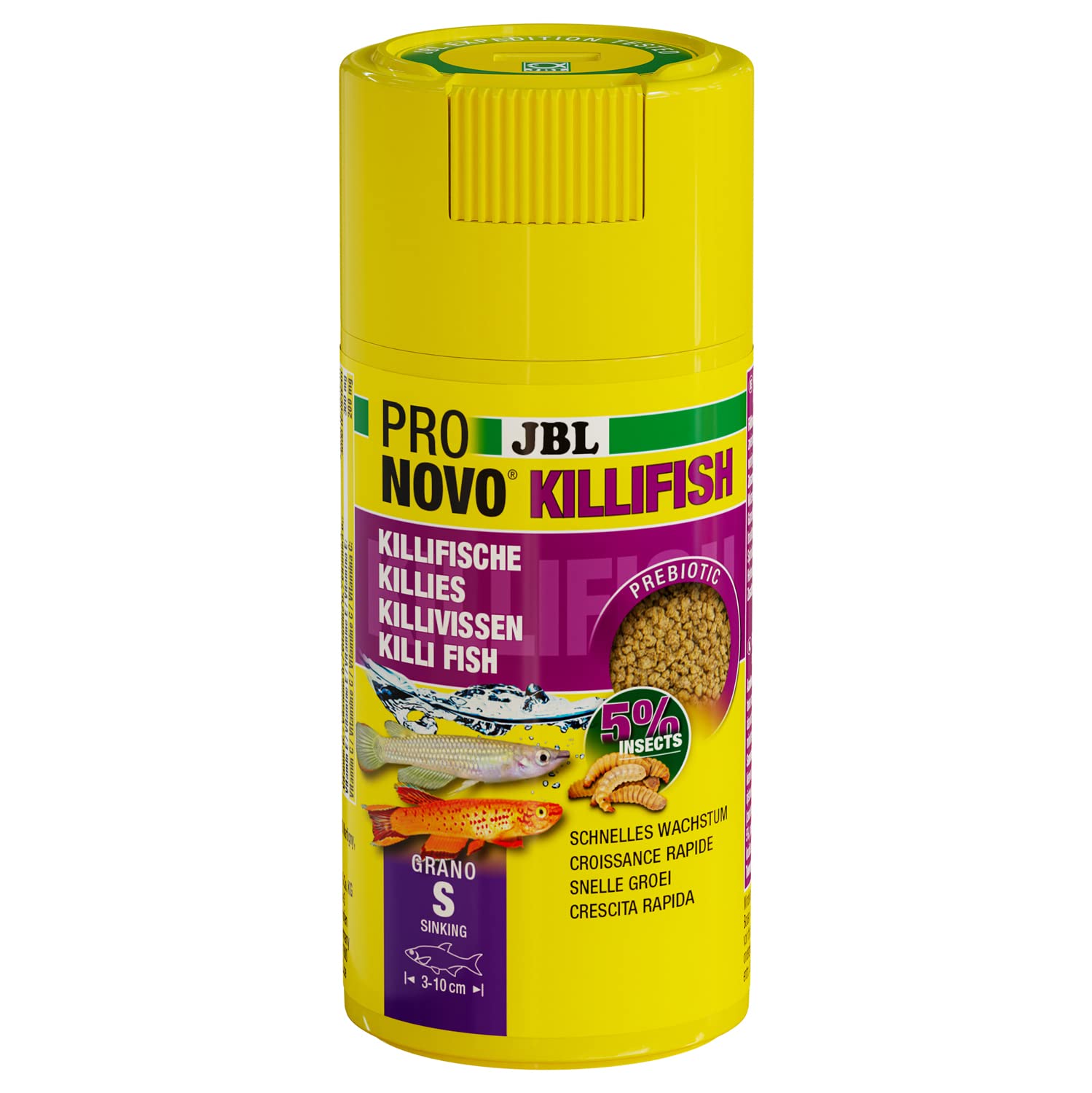 JBL PRONOVO KILLIFISH GRANO — Aliment granulés 100 ml