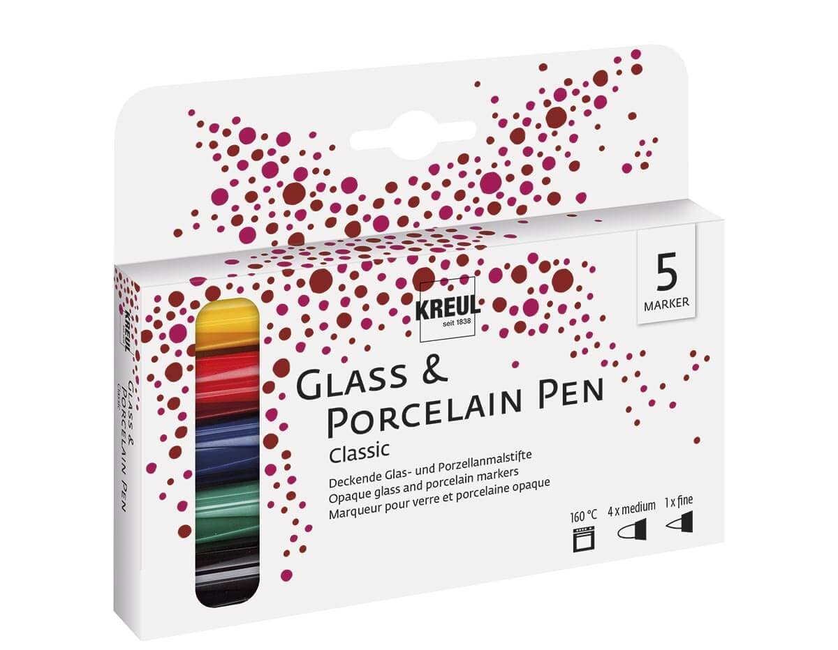 KREUL Triton Acrylic Marker Edge — Marqueur bleu foncé 1-4 mm