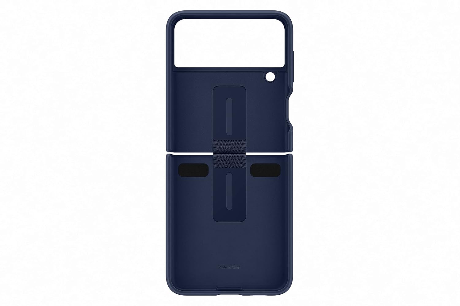 SAMSUNG — Coque Silicone avec anneau pour Galaxy Z Flip3 Bleu – Image 4