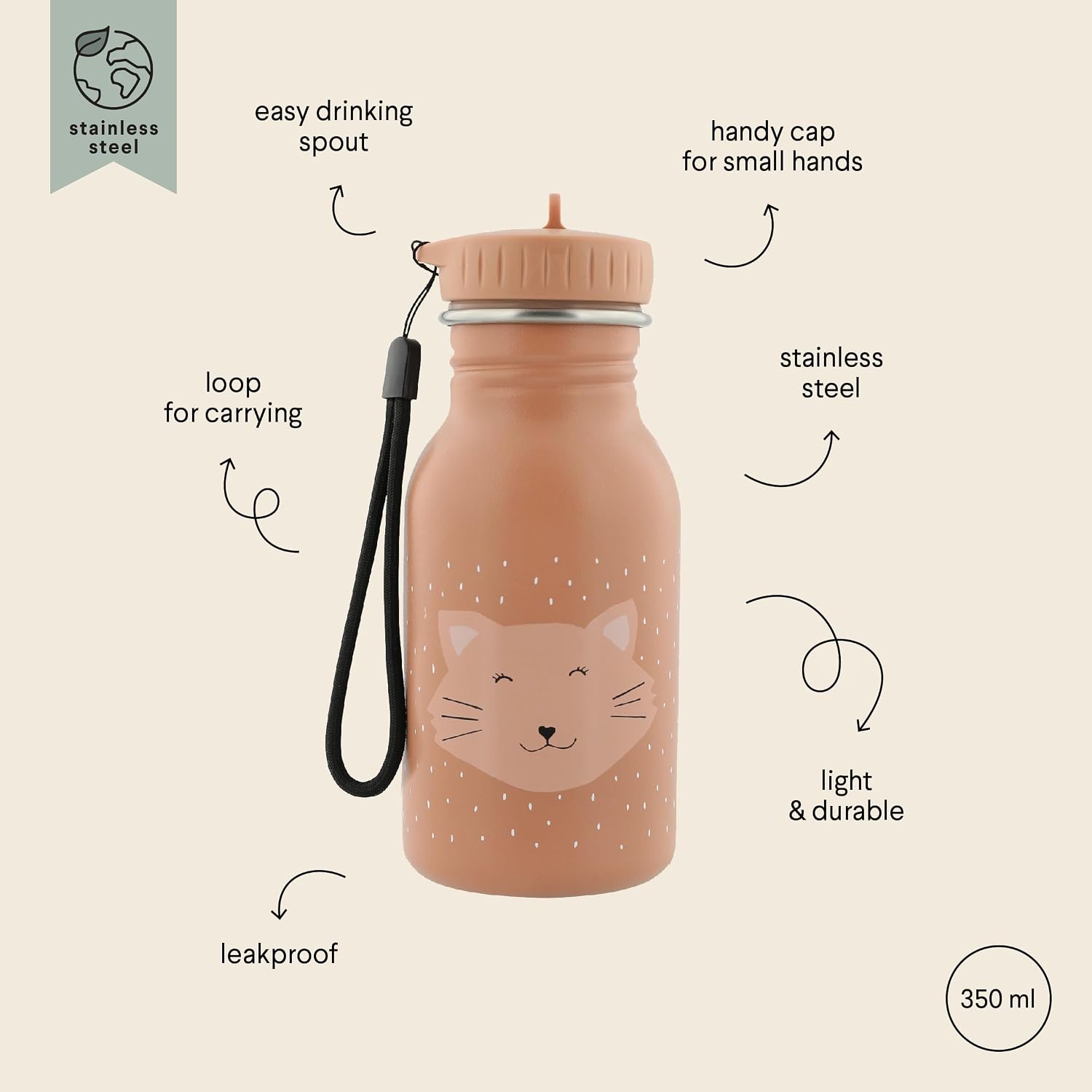 TRIXIE Mrs. Cat — Gourde enfant 350ml – Image 18