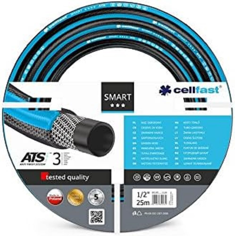 PEREL CF13-100 — Tuyau d'Arrosage 1/2" 25 m