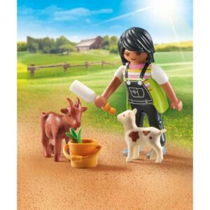 Alternative view of PLAYMOBIL Special Plus — Fermière avec chèvre et chevreau