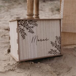Alternative view of ARTIFETES — Urne en Bois Réutilisable 30x23,5x23,5 cm