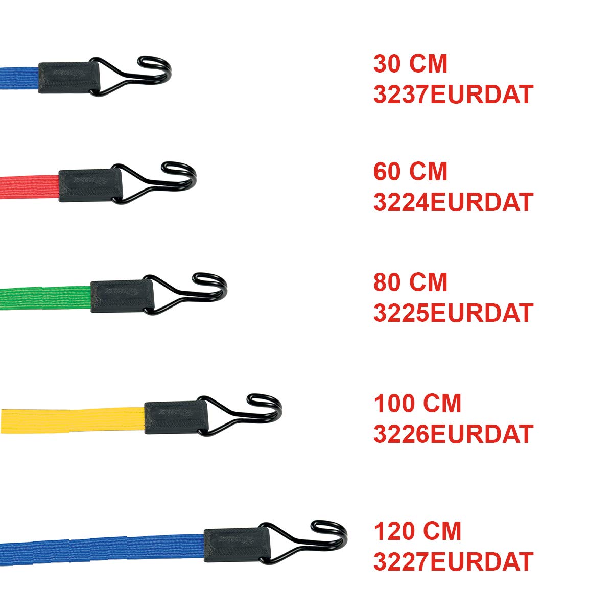 Master Lock Flat Bungee 120cm Double Crochet Bleu – Image 11
