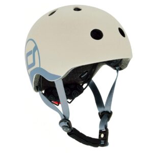SCOOT & RIDE — Casque de vélo enfant gris 45 à 51 cm