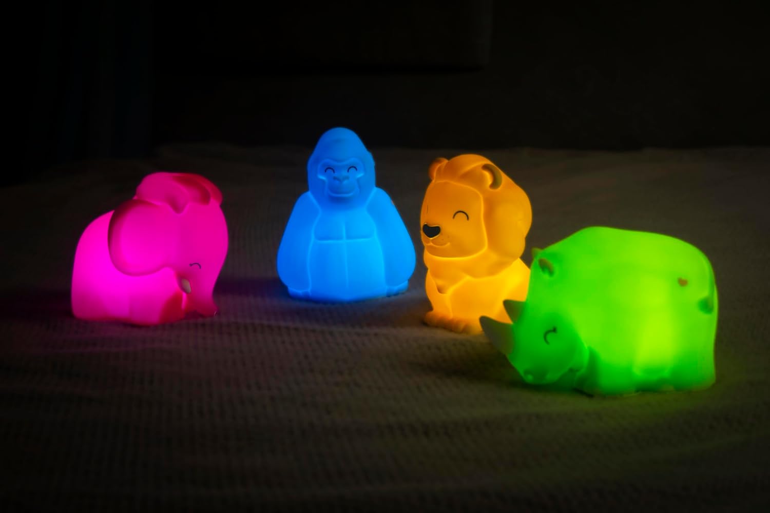 DHINK — Veilleuse LED Éléphant Rose – Image 5