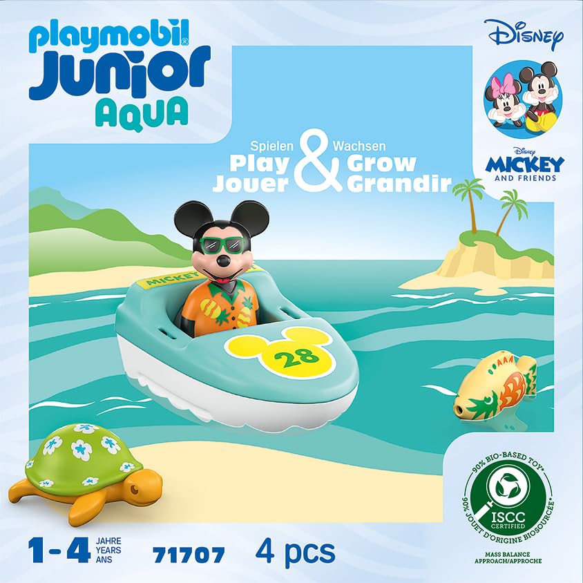 PLAYMOBIL Junior Disney — Mickey avec Bateau – Image 36