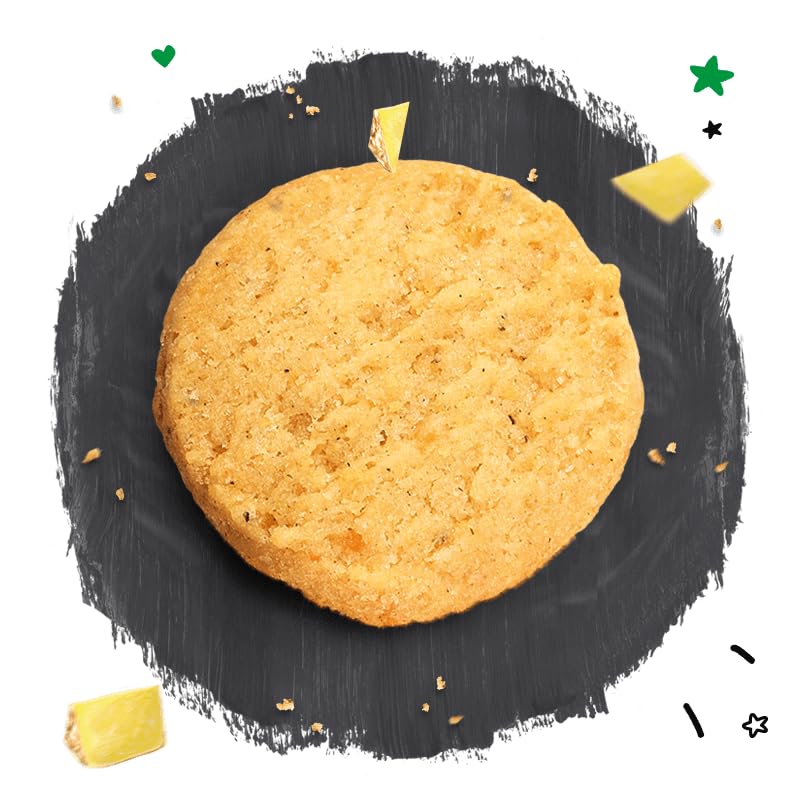 Michel & Augustin – Petits Sablés Salés au Cantal AOP et Noix de Muscade – Biscuits Apéritifs Gourmands – Fabriqués en France – 100g x 8 – Image 3