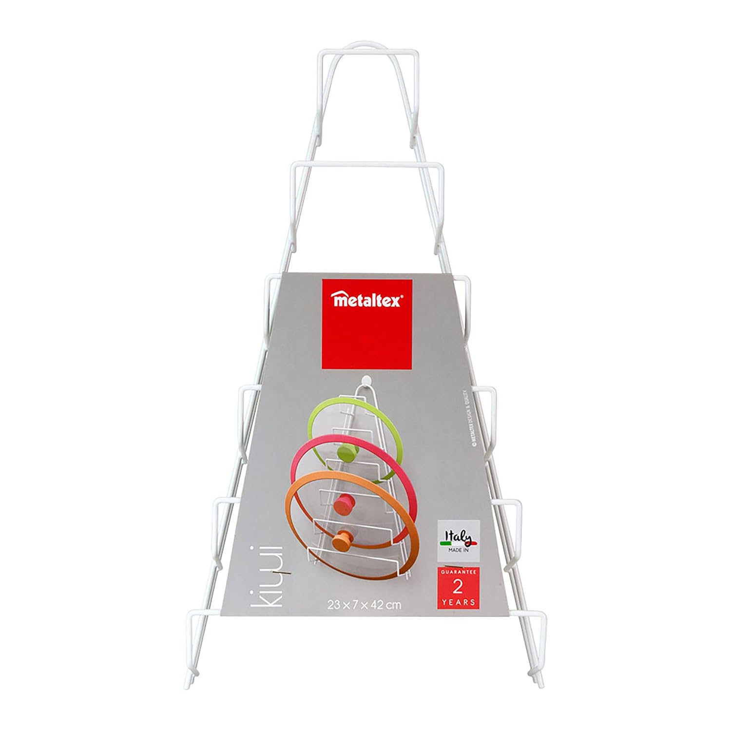 QUICKBOX Kiwi — Porte-couvercles 6 places blanc – Image 10