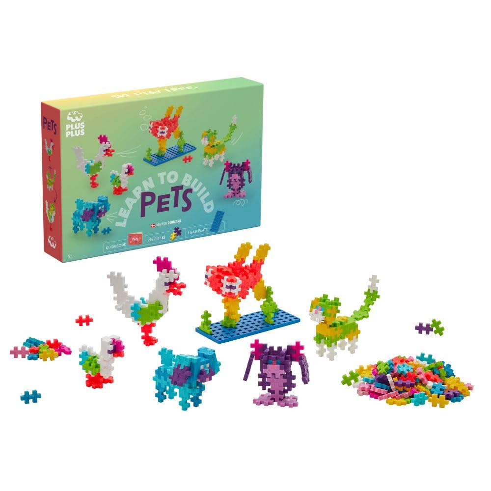 PLUS PLUS Le Monde des Animaux — 275 Briques multicolores – Image 2