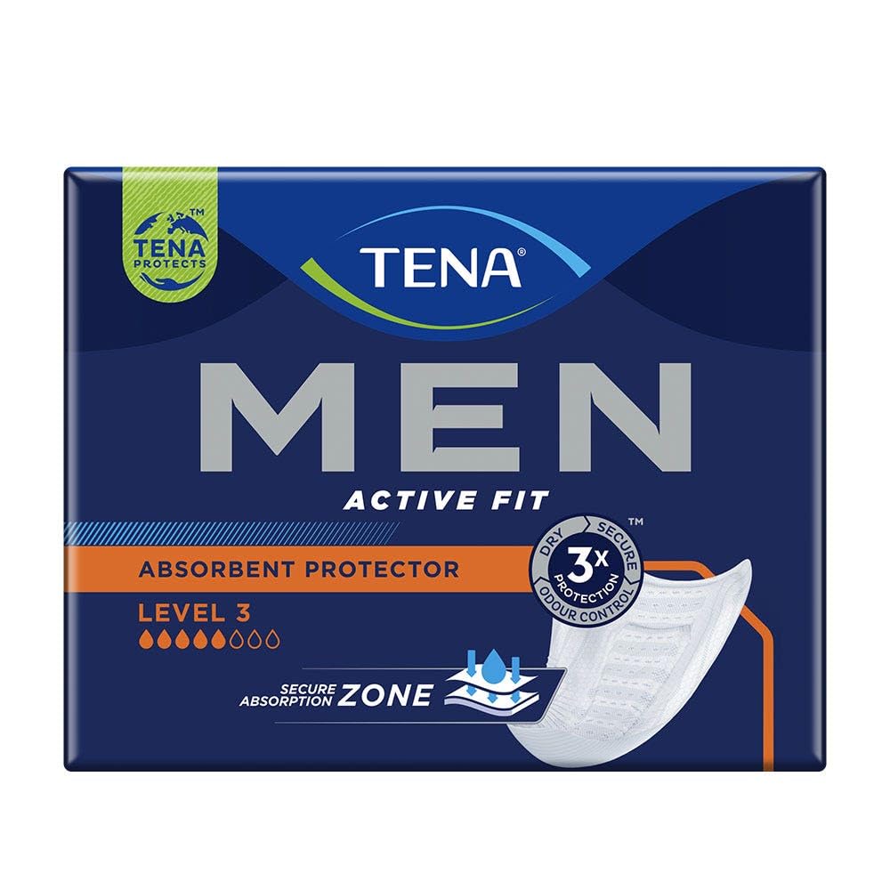 TENA Men Niveau 3 — Sachet de 16 Protections