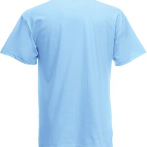 Alternative view of FRUIT OF THE LOOM Original Full Cut — T-shirt Bleu ciel XXL