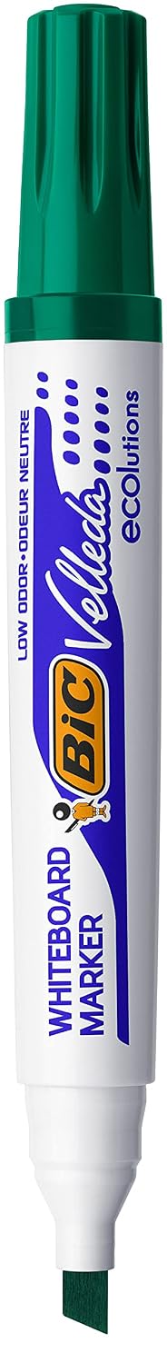 BIC Velleda 1751 ECOlutions — 12 Feutres Tableau Blanc Verts – Image 11