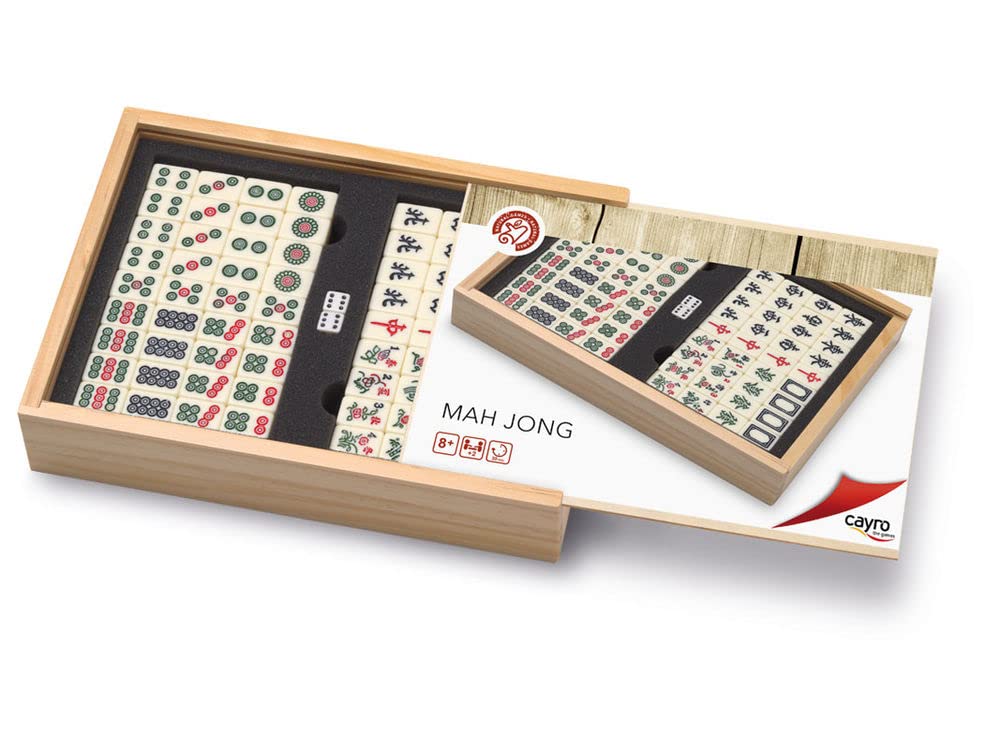 CAYRO Mah Jong — Jeu de Société en Bois 2 à 8 Joueurs – Image 2