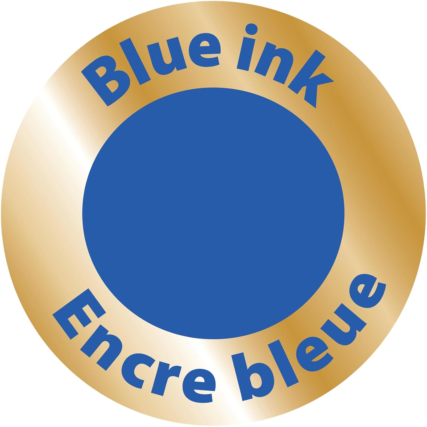 BIC Cristal Shine — Stylo-bille bleu pointe moyenne x20 – Image 4