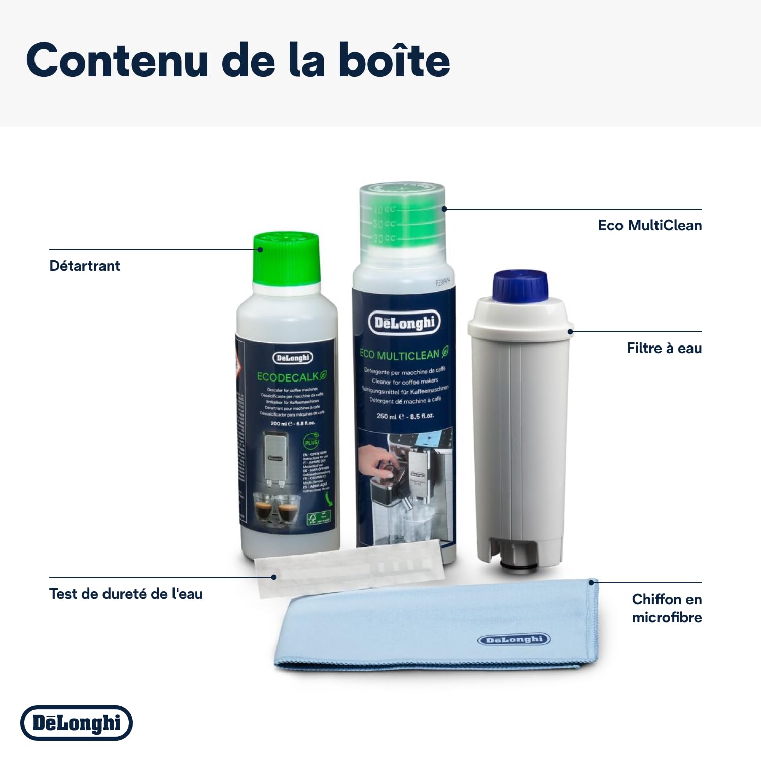 DE'LONGHI Coffee Care — Kit d'entretien machine à café – Image 7