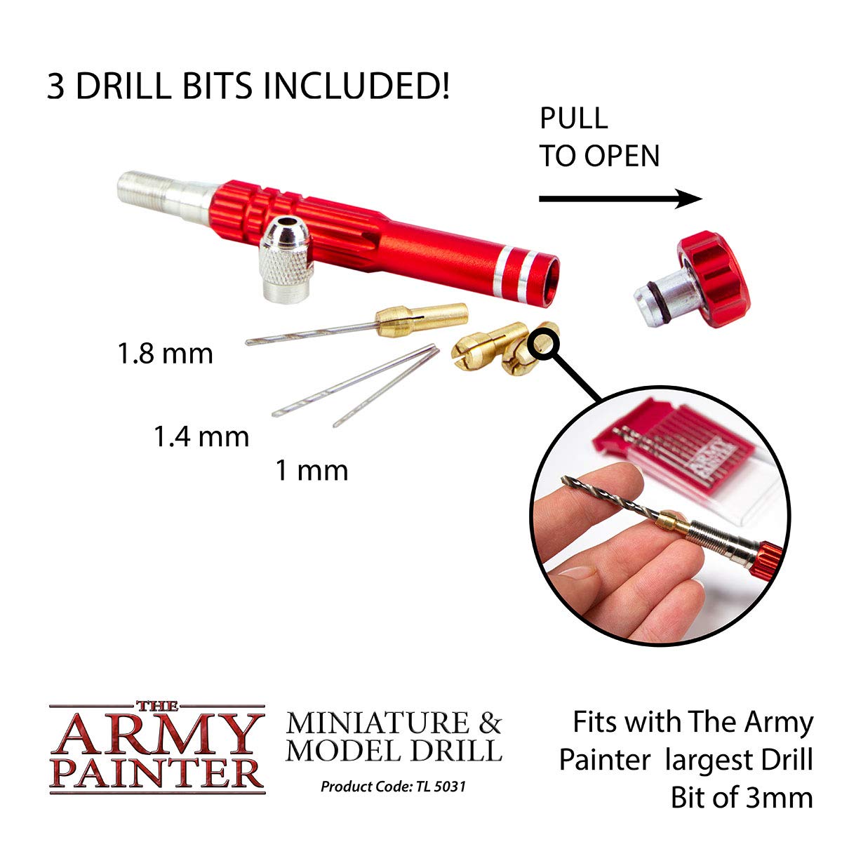 THE ARMY PAINTER — Perceuse à Main avec 3 Mèches – Image 11