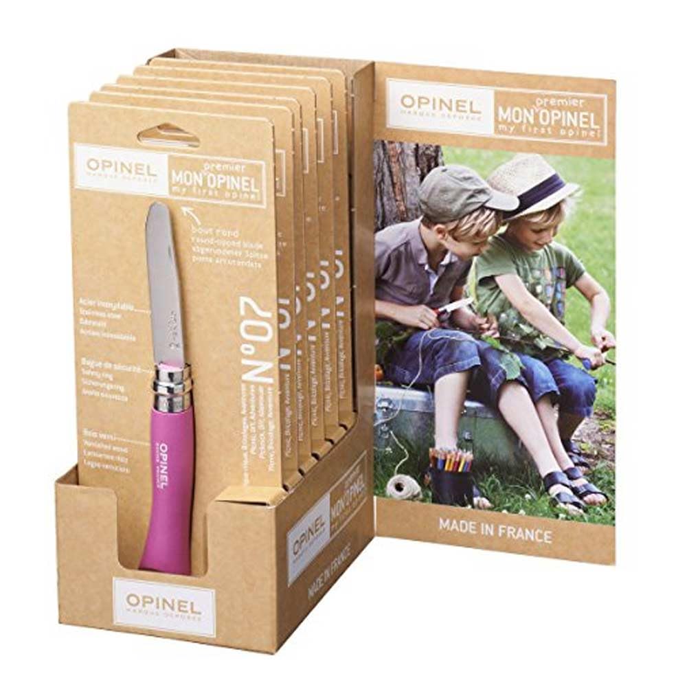OPINEL — Couteau Mixte Rose 8 cm – Image 5