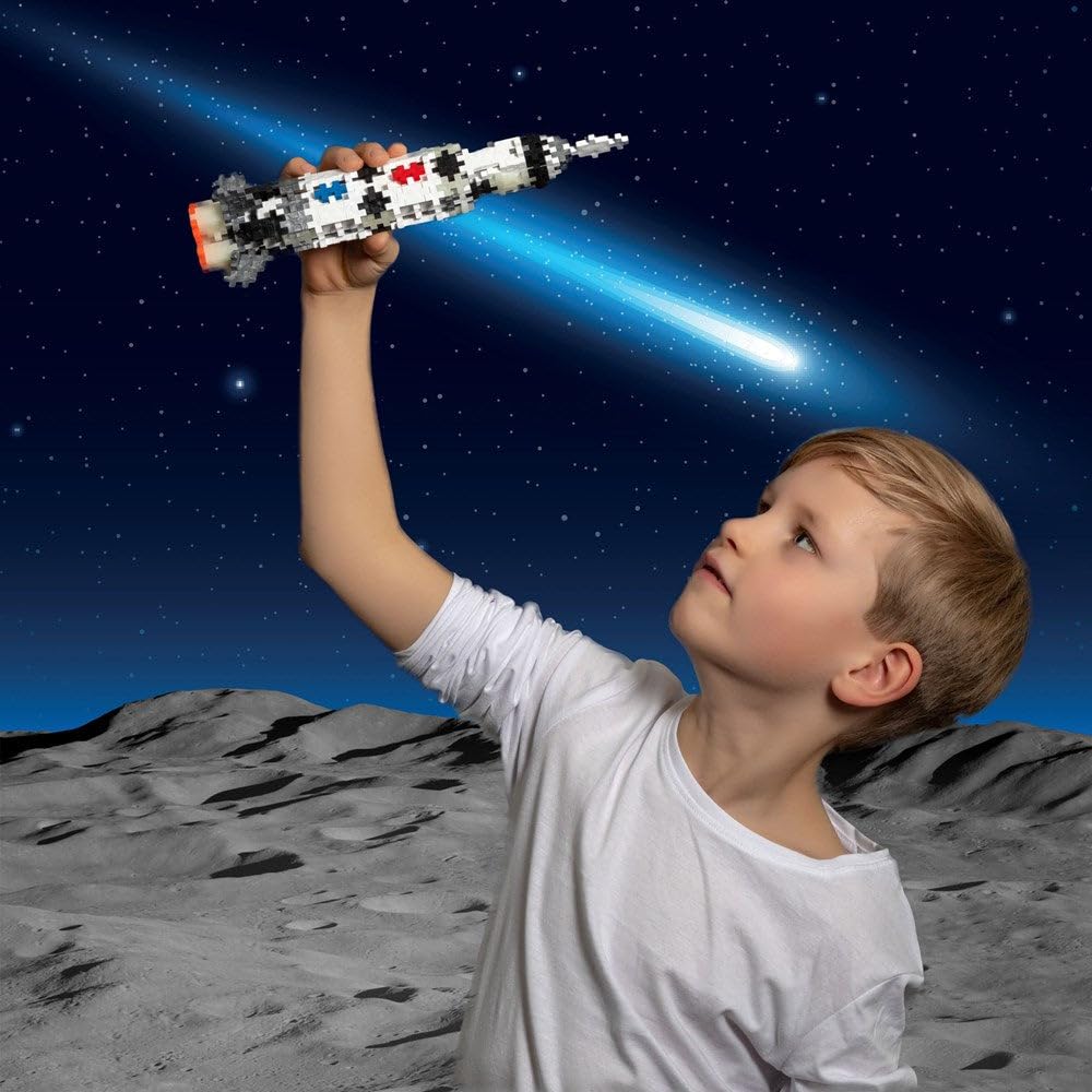 PLUS PLUS — Tube fusée Saturne 240 pièces – Image 3