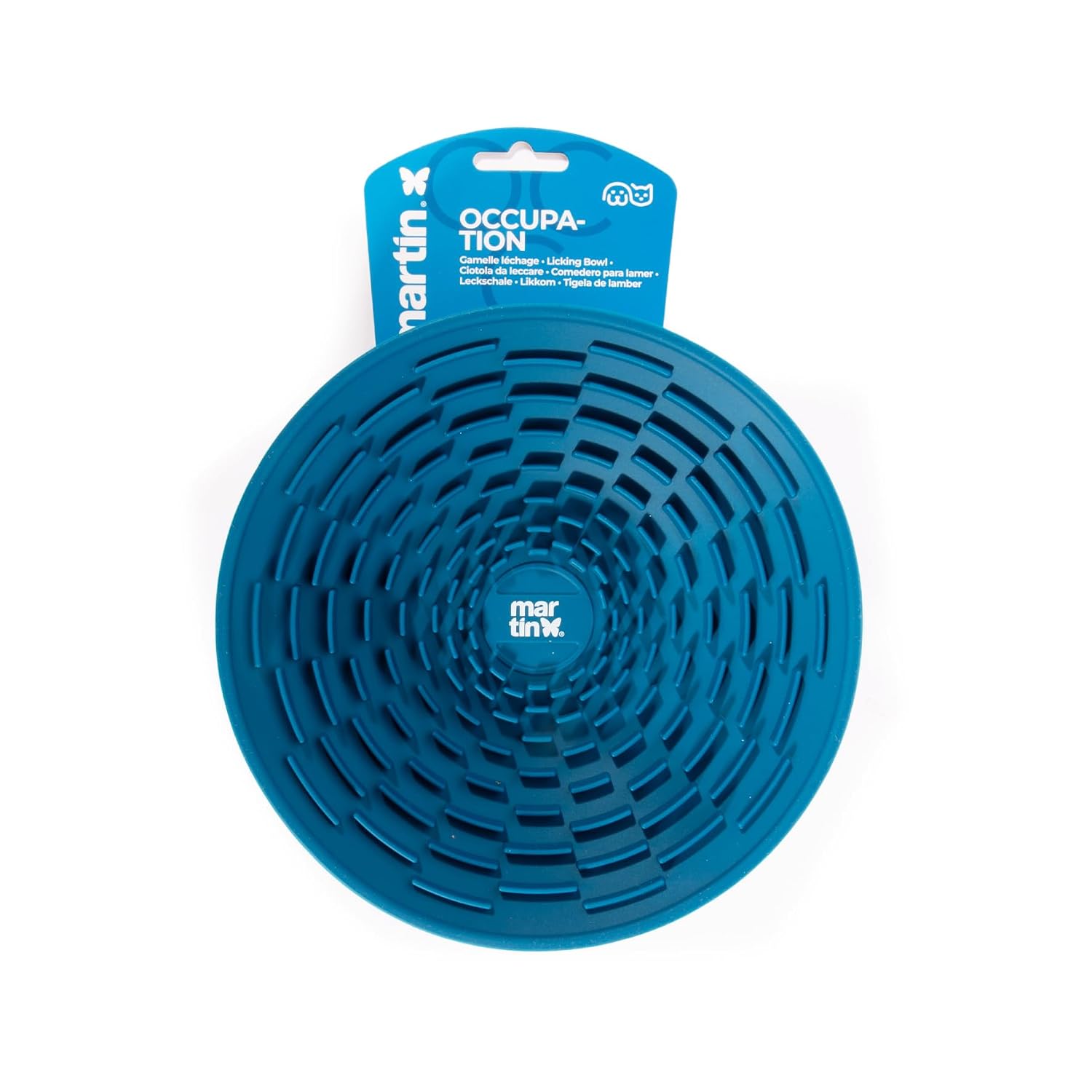MARTIN — Gamelle de léchage en silicone 18,6 cm Bleu – Image 7