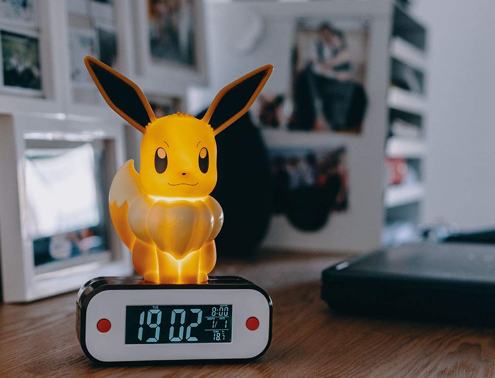 POKÉMON — Réveil lampe LED Évoli – Image 4