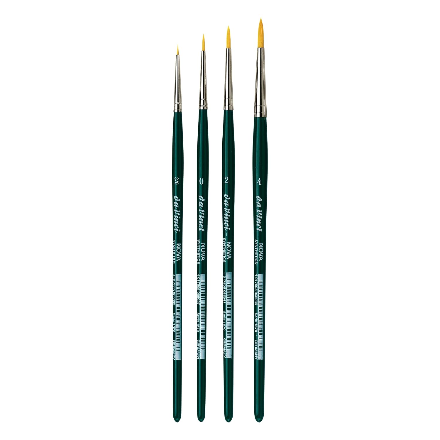 DA VINCI Série 5235 — Set de 4 Pinceaux synthétiques – Image 2
