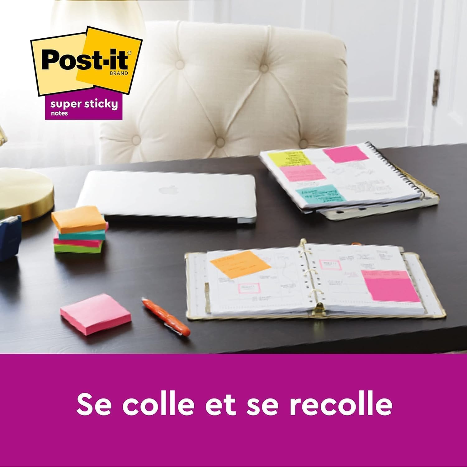 POST-IT Super Sticky — Pack de 12 blocs 76 x 76 mm – Image 25