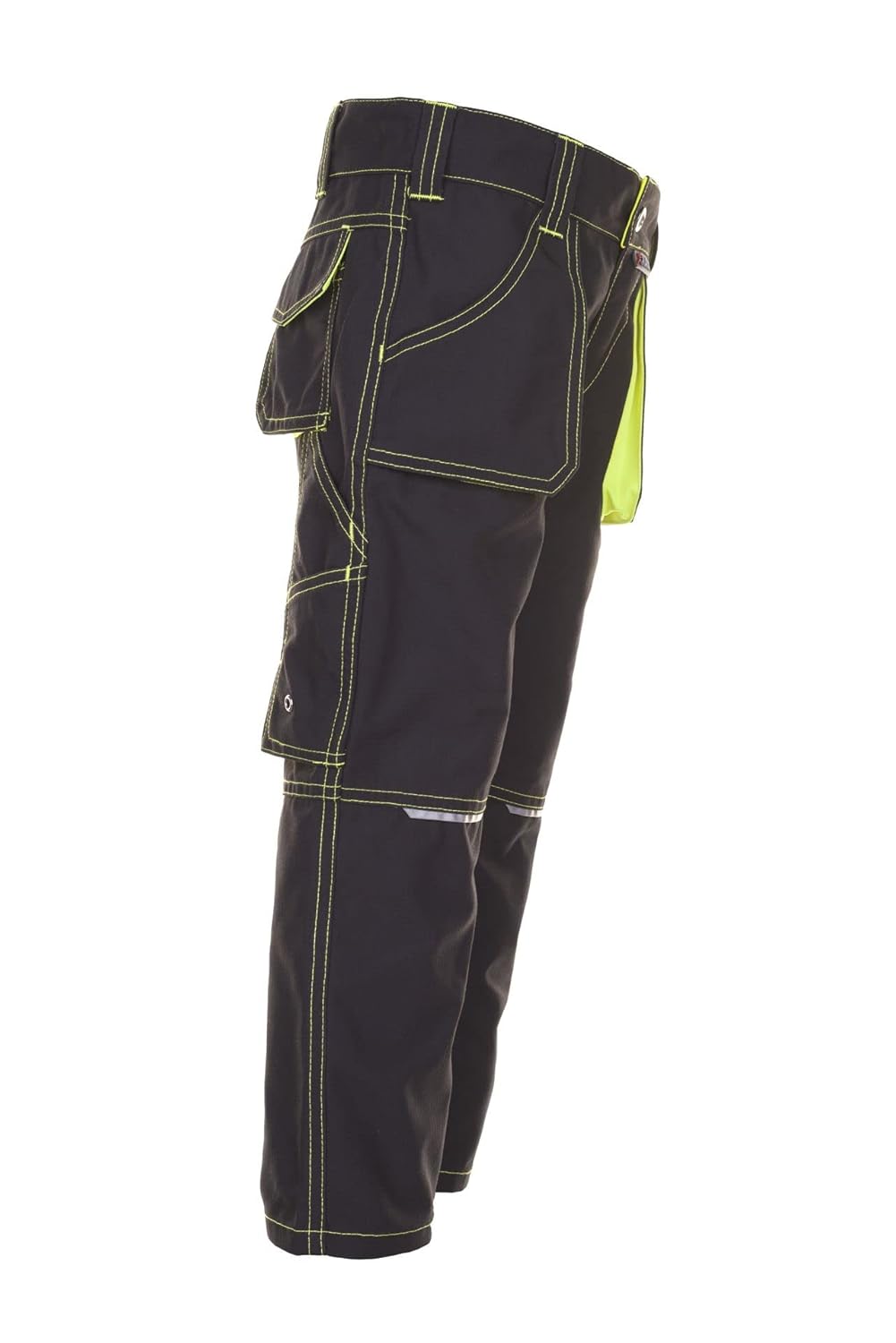 PLANAM — Pantalon anthracite/jaune taille 158/164 – Image 3