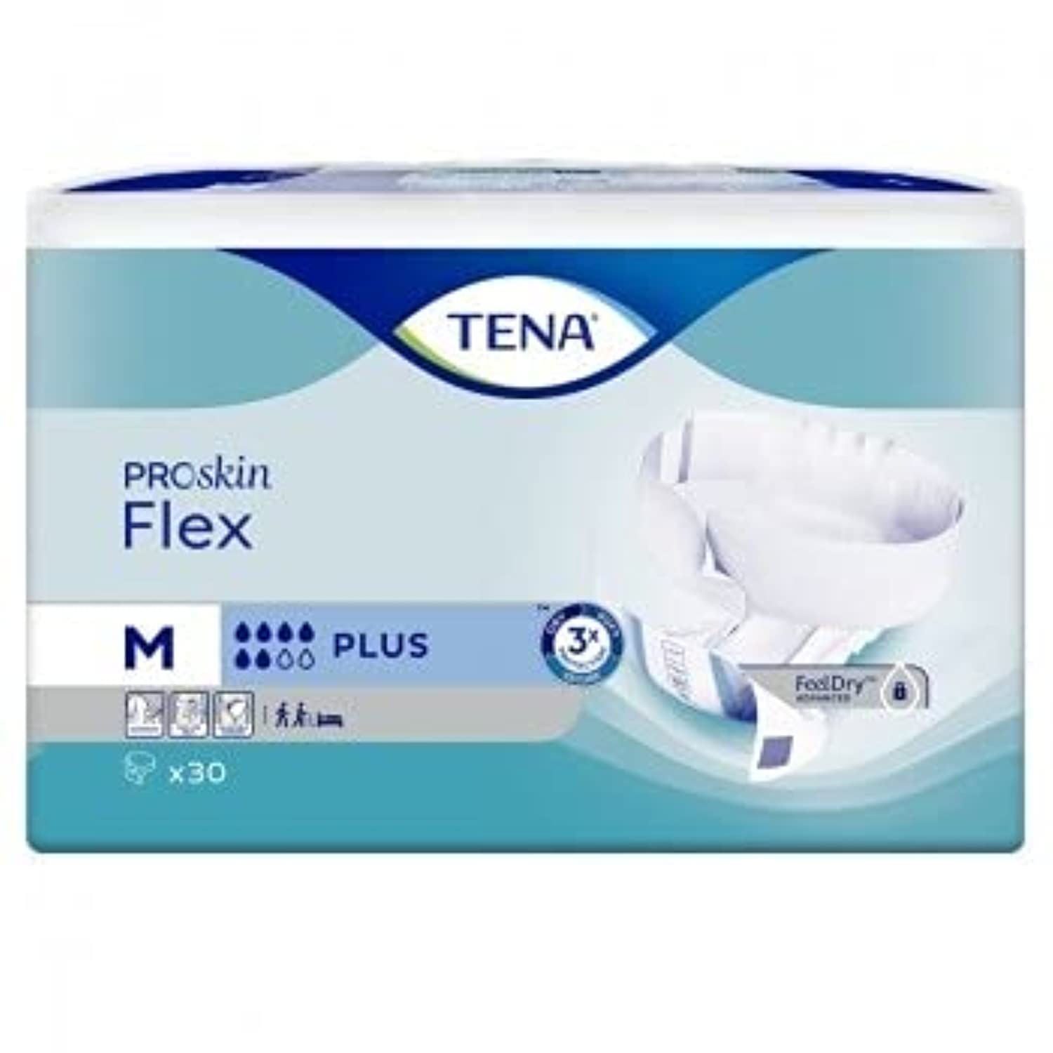 TENA Flex Plus Medium — Paquet de 30 protections
