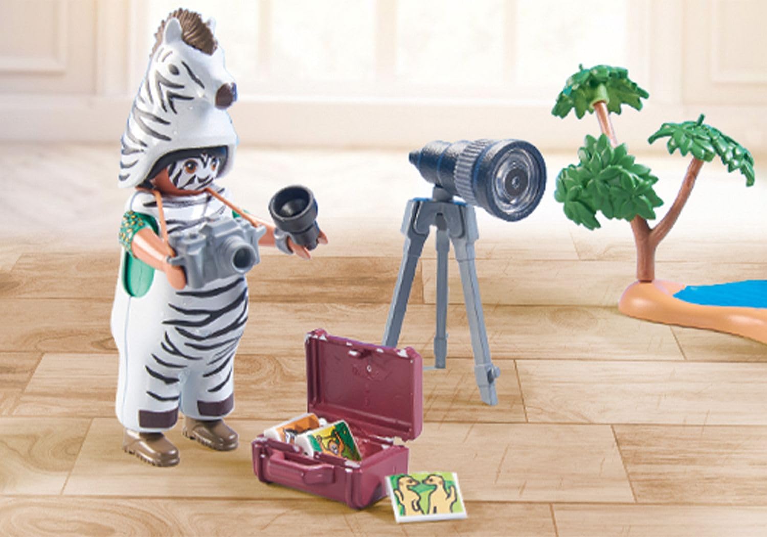 PLAYMOBIL Wiltopia 71295 — Photographe avec zèbres – Image 39