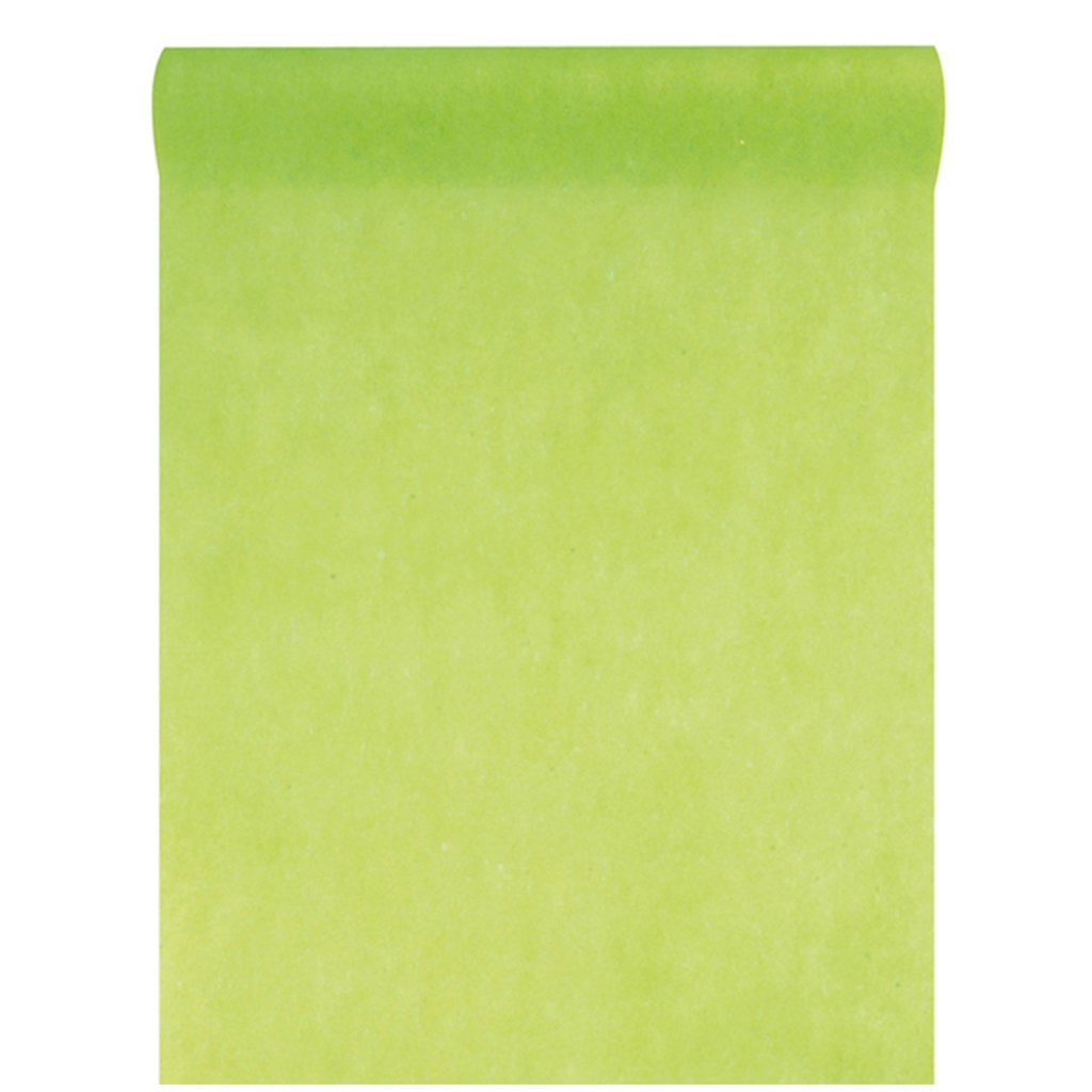 SANTEX — Chemin de table intissé 25 m vert clair – Image 5