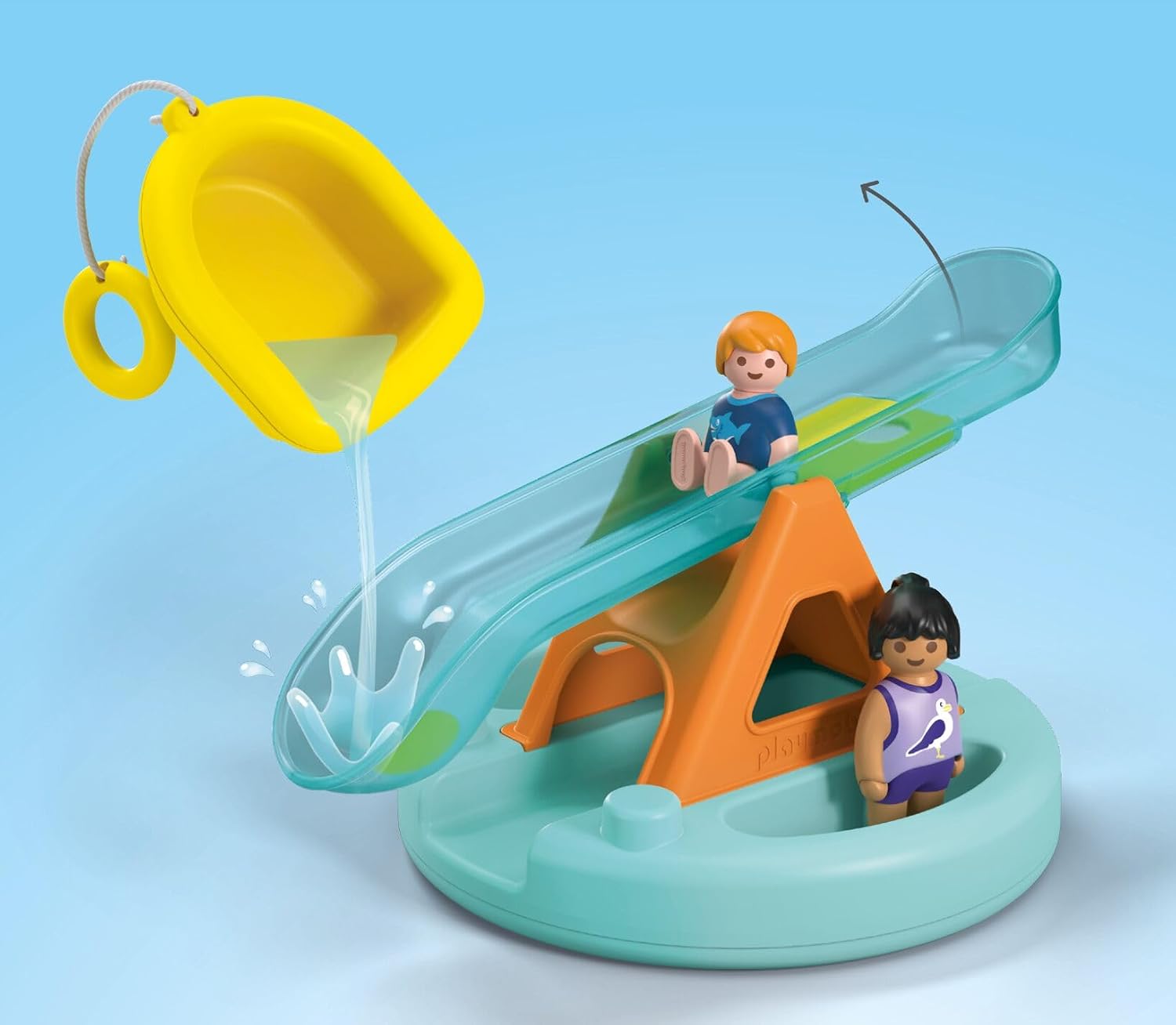 PLAYMOBIL Junior Aqua 71687 — Îlot avec Toboggan Aquatique – Image 24