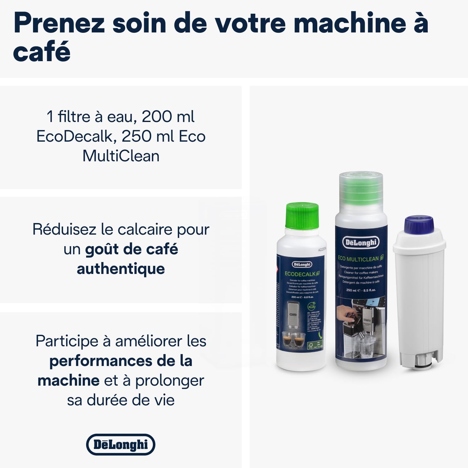 DE'LONGHI Coffee Care — Kit d'entretien machine à café – Image 2