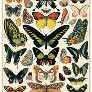 Alternative view of FRDS01-0930test-2035 — Puzzle 1000 pièces papillons vintage