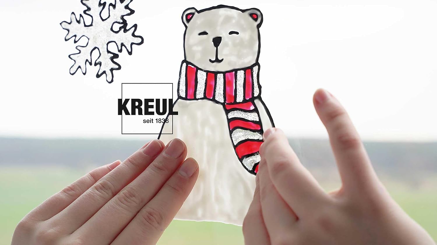 KREUL Window Color — Set peinture fenêtres Hello Winter 6x80ml – Image 7