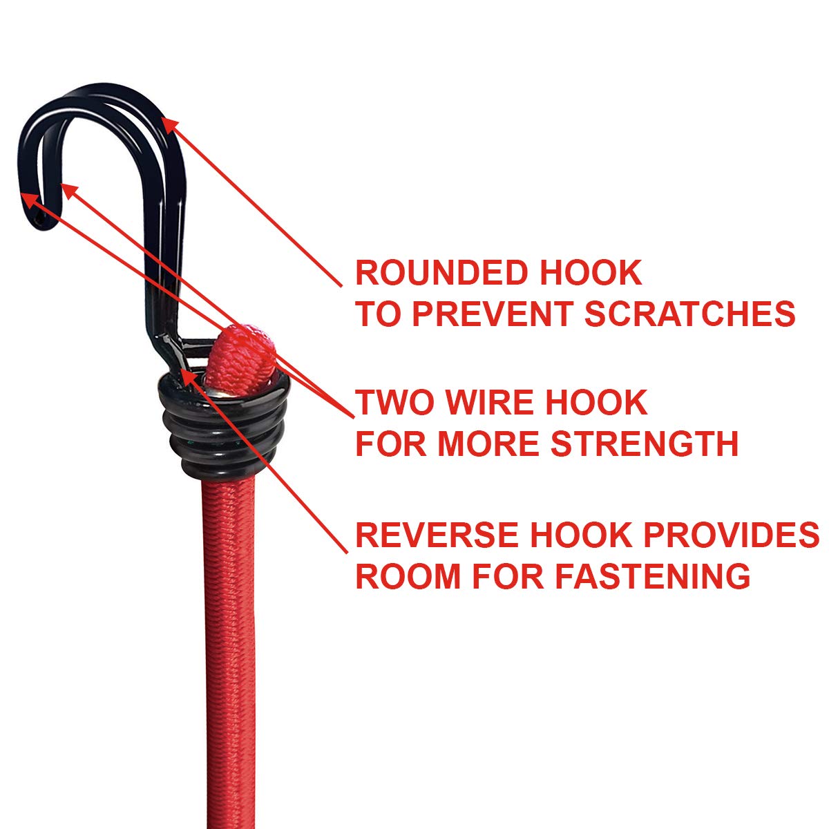 MASTER LOCK — Lot de 12 Tendeurs 60/80/100 cm – Image 13
